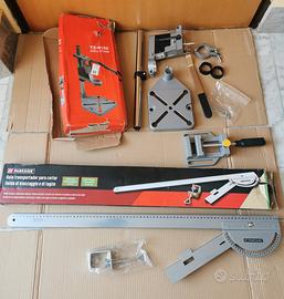 Supporto Trapano a colonna + Morsa + Guida