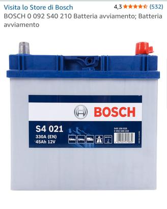Batteria auto Suzuki  Swift