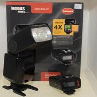 Flash HAHNEL MODUS 600RT KIT + TRIGGER per CANON