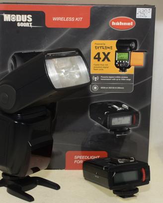 Flash HAHNEL MODUS 600RT KIT + TRIGGER per CANON