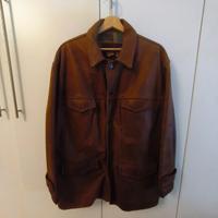 giubbotto vintage Leather Joe vera pelle