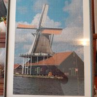 Quadro con tecnica puzzle 