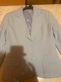 Giacca estiva donna verde acqua.