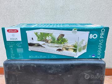 Vasca tartarughe - zolux karapas 80 pro
