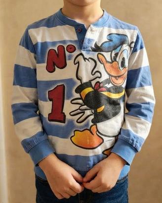 Maglia a maniche lunghe Mickey Mouse