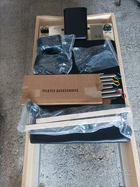 Pilates Reformer Professional: Legno d'Acero