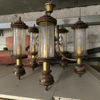 LAMPADARIO VINTAGE LUCI ILLUMINAZIONE AMBIENTE