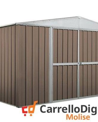 Box in lamiera di Acciaio 360x260cm 9mq tortora