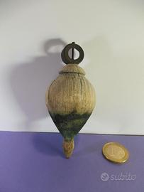 Trottola antica in legno