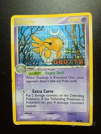 Shedinja 14/107 ENG EX Deoxys Reverse Holo Stamped