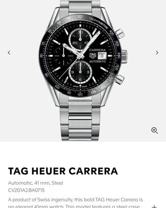 Orologio TAG HEUER Carrera