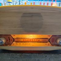 radio a valvole d'epoca 