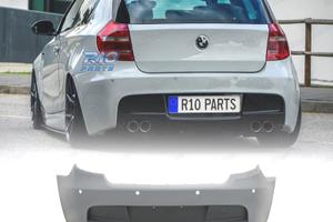 PARAURTI POSTERIORE BMW E81 E87 04-11 LOOK M PDC