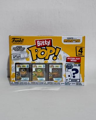 Funko Bitty Pop! Minions 4-Pack Mistero