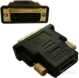 Adattatore HDMI a DVI-D 24+1 Maschio Femmina