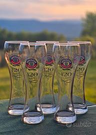 6 bicchieri Erdinger da birra