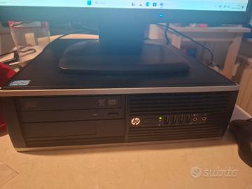 Hp 8200 elite sff, monitor, tastiera e mouse
