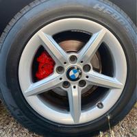 4 CERCHI ORIGINALI BMW 16” 5x120 + 4 GOMME 90%