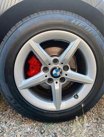 4 CERCHI ORIGINALI BMW 16” 5x120 + 4 GOMME 90%