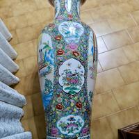 Vaso porcellana origine cinese dipinto a mano