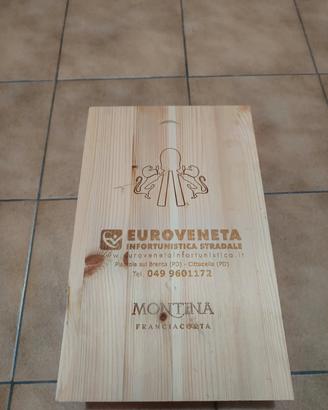 cassetta in legno per vino 