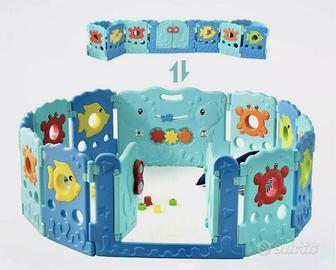 Baby Vivo Cancelletto Box di Plastica con Porta