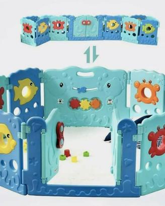 Baby Vivo Cancelletto Box di Plastica con Porta