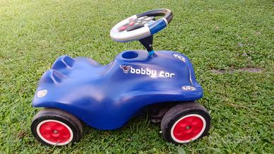 Bobby car classica blu