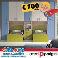 cameretta a doppio ponte- Colori a scelta