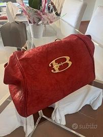 borsa braccialini rosso