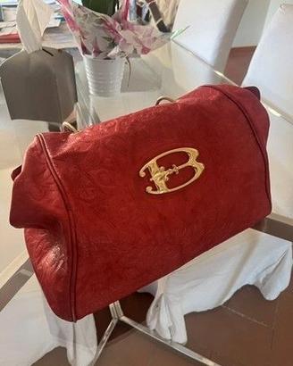 borsa braccialini rosso