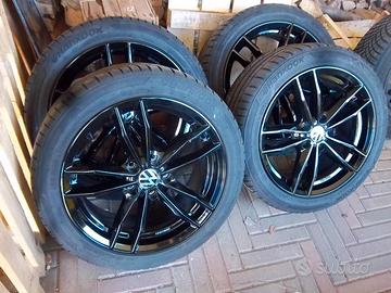 N.4 cerchi Lega 7,5x17 Per Golf serie - 5 -6 -7 -