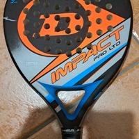 RACCHETTA PADEL DUNLOP IMPACT PRO + PALLINE