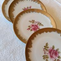 Set 5 piattini dessert vintage Bavaria–porcellana