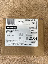 Modulo plc siemens AQ analog output