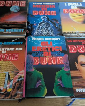 Serie completa Dune Narrativa Club anni 80