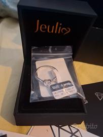 Anello intrecciato con cuore Jeulia