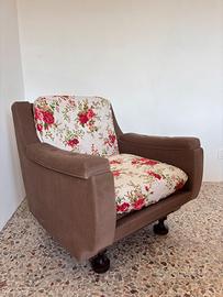 Coppia Poltrone Vintage Anni '40/'50 Originali