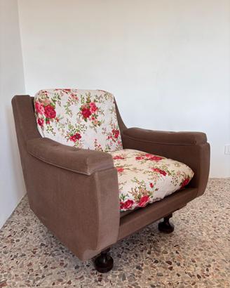 Coppia Poltrone Vintage Anni '40/'50 Originali