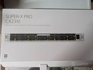 Behringer super-x pro cx2310 crossover