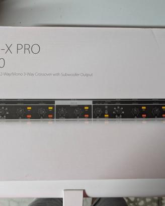 Behringer super-x pro cx2310 crossover