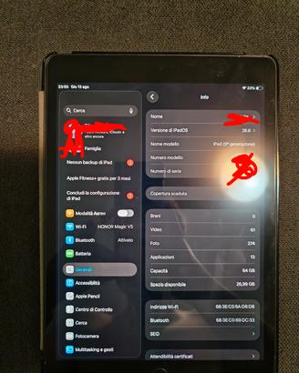 iPad 9gen 10.2 64gb