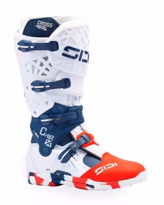 Stivali Sidi CrossAir X BIANCO BLU ROSSO