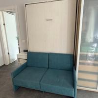 Letto a scomparsa con divano (1 piazza e mezza)