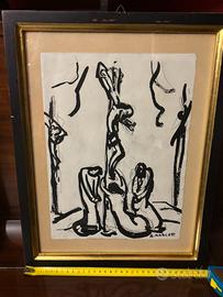 Quadro Anacleto Margotti - San Potito Lugo