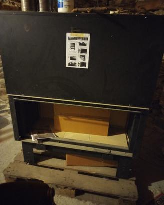 Caminetto ventilato