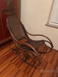 Sedia a dondolo midolli o