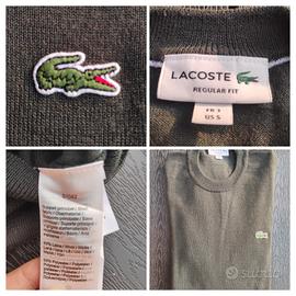 Maglione Uomo LACOSTE Originale 