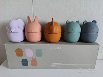 Set 5 Giocattoli Bagno Silicone LIEWOOD