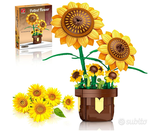 TYCOLE Girasoli Set di Costruzione, Bouquet Botani